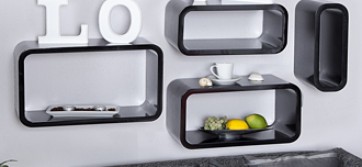 I nástěnné police mohou být nejen účelné, ale i stylovým vybavením